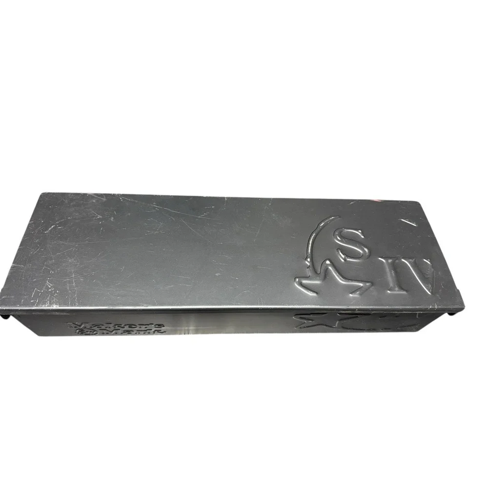 Maker's Mark Metal Black Storage/Display Box for Condiments & Bar Tools